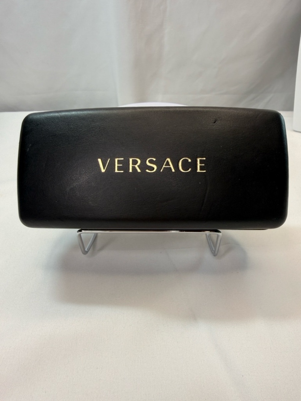 Versace Black Eyeglass Case VEUC